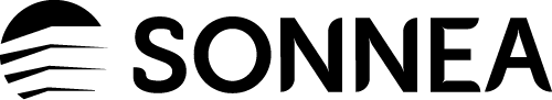 Schwarzes Logo SONNEA